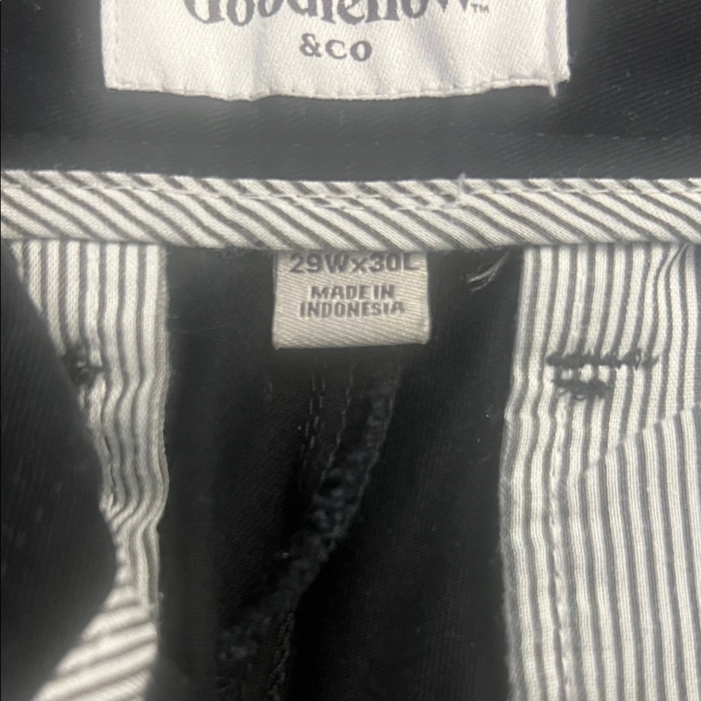 Goodfellow - Men's Black Pants - Picture 3 of 5